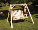 70" Natural Swing Chair