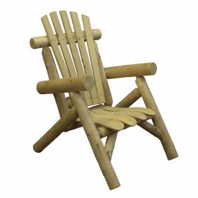 28" X 30" X 39"  Natural Wood Armchair Chair