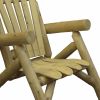 28" X 30" X 39"  Natural Wood Armchair Chair