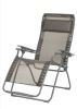 28" Graphite Metal Outdoor Zero Gravity Chair with Graphite Cushion