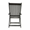 Distressed Outdoor Reclining Chair