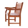 Brown Garden Armchair