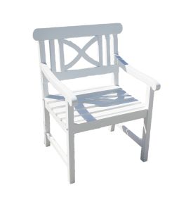 White Garden Armchair