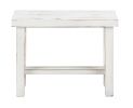 24" White Pine Solid Wood Garden Bench