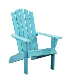 27" Turquoise Heavy Duty Plastic Adirondack Chair