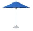 13' Blue Polyester Round Market Patio Umbrella