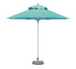 13' Aqua Polyester Round Market Patio Umbrella