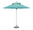 13' Aqua Polyester Round Market Patio Umbrella