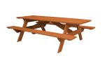 Cedar Chest Solid Wood Outdoor Picnic Table