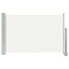 Patio Retractable Side Awning 23.6"x118.1" Cream