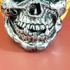 4PCS Halloween Outdoor Yard Decorations Evil Pumpkin Resin Skull Skull Outdoor Garden Decorations