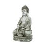 Meditating Sitting Buddha Solar Lights Outdoor Garden Patio Statue Light Decor