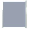 Retractable Side Awning 63"x196.9"Gray