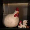 Rooster Resin Statue, Roosters Ornaments, Poultry Models, Resin Crafts For Farmhouse Style Garden Yard Outdoor Decorations