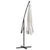 Cantilever Umbrella 137.8" Sand White