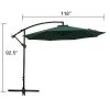 10FT Outdoor Table Market Patio Umbrella for Garden, Deck, Backyard and Pool