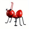 1pc Metal Ant Ornament Colorful Cute Insect For Hanging Wall Art Garden Lawn Home Decor Indoor Outdoor