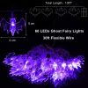 Multiple sizes Halloween Bat String Lights Battery Operated Halloween Lights Little Bat LED Holiday Lights for Halloween Outdoor Indoor Decor