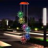 Yard Decor Lights; Solar Butterfly Chimes; 2023 Gifts for Mom/Dad/Women/Grandma/Wife/Daughter/Sister/Aunt/Nana/Grandfather/ ; Father Birthday Gifts; M